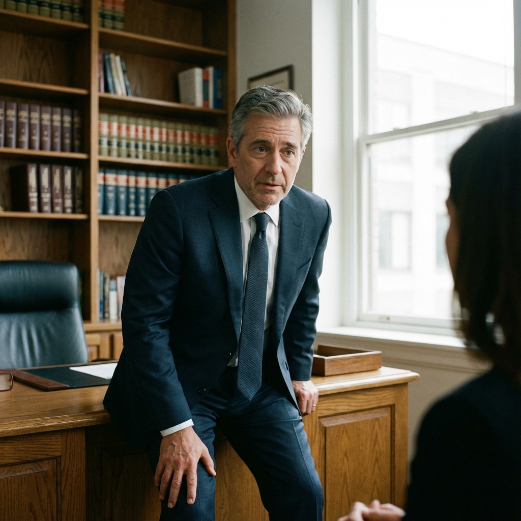 親身に相談者の話を聞く早川法律事務所の弁護士